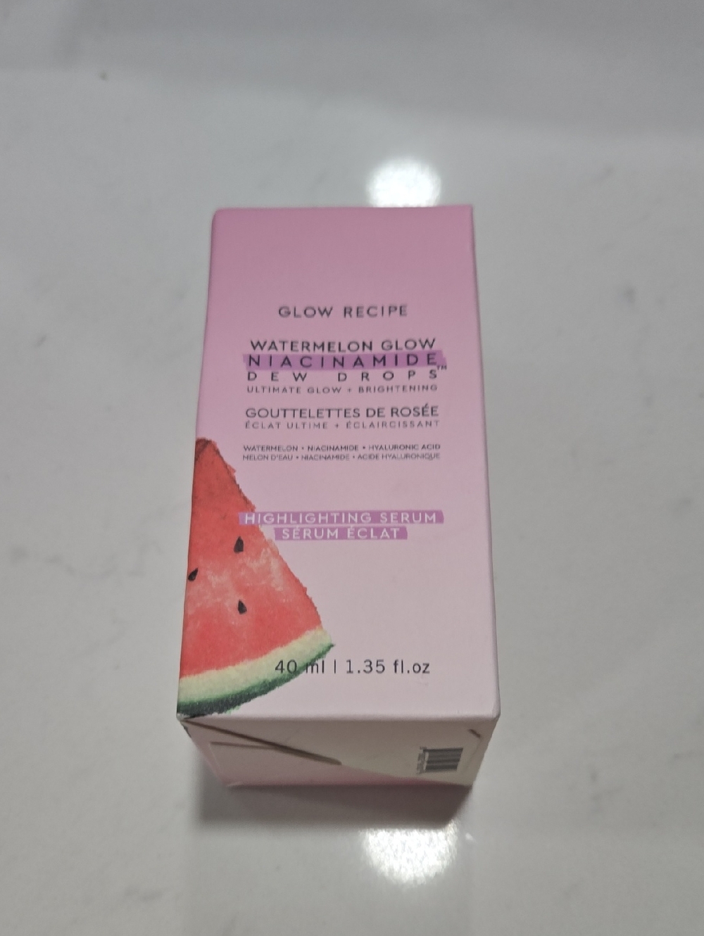 Glow Recipe Watermelon Glow Niacinamide Dew Drops Highlighting Serum - Pink